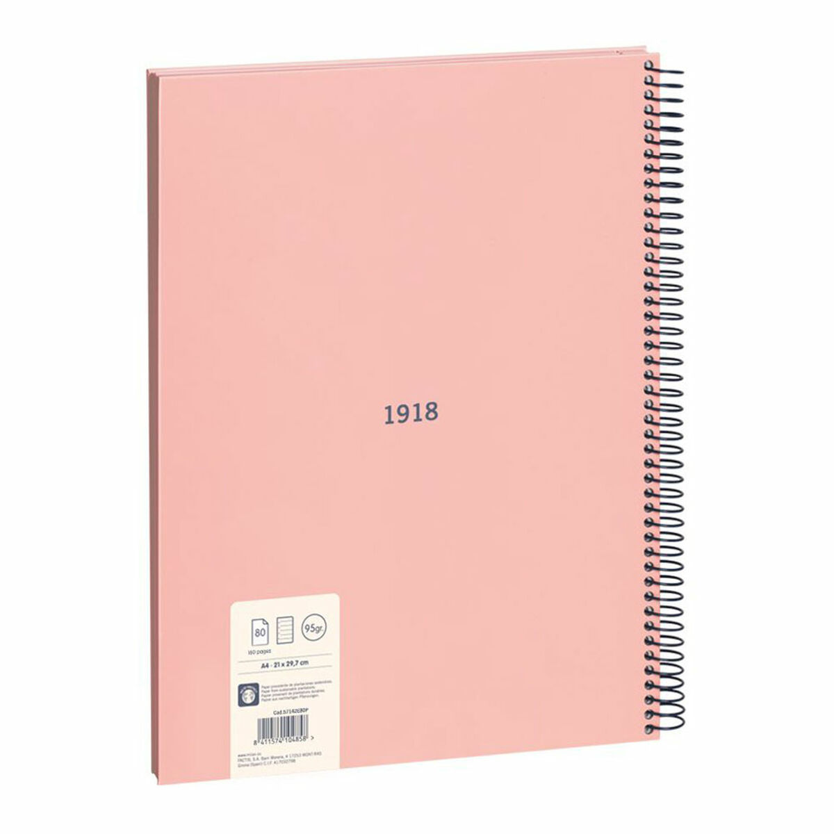 Notesbog Milan 430 Pink A4